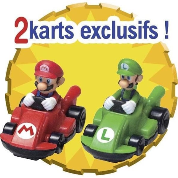Mario Kart Racing Deluxe, Action bana racing spel, EPOCH games, Från 5 år Flerfärgad