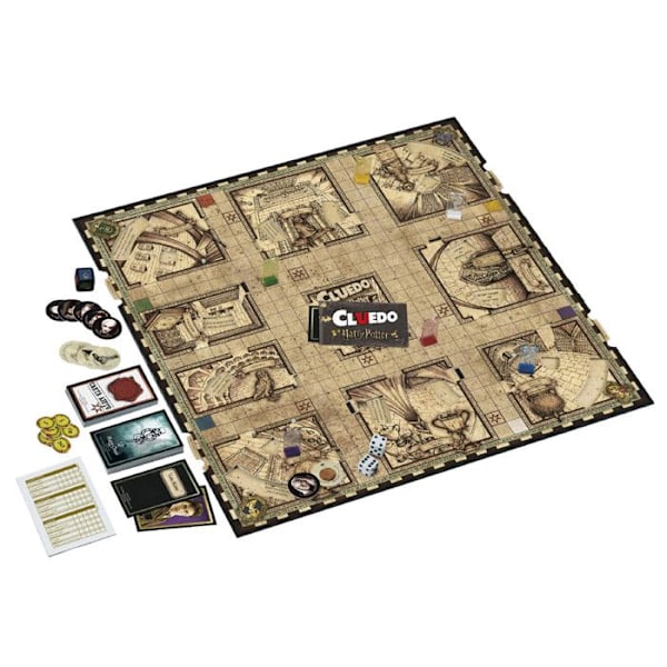 HASBRO F1240103 CLUEDO: WIZARDING WORLD HARRY POTTER EDITION-SPIL