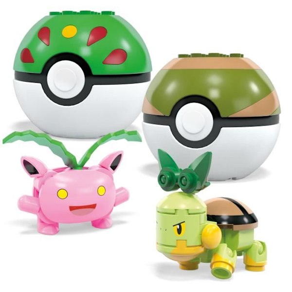 MEGA Pokémon - Plant Pokémon Trainer - Byggsats HWR77 Flerfärgad