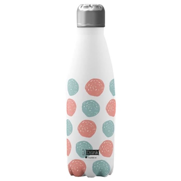 Termosflaska - Total Juggling - 500 ml - Rostfritt stål - Vit - Termiskt isolerande Vit