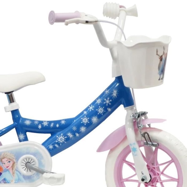 Cykel Barn 12" FROZEN - 3 til 5 År - Blå