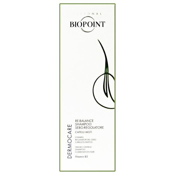 BIOPOINT Dermocare Re-Balance Shampoo 200 ml. Pv02710 Hiustuotteet