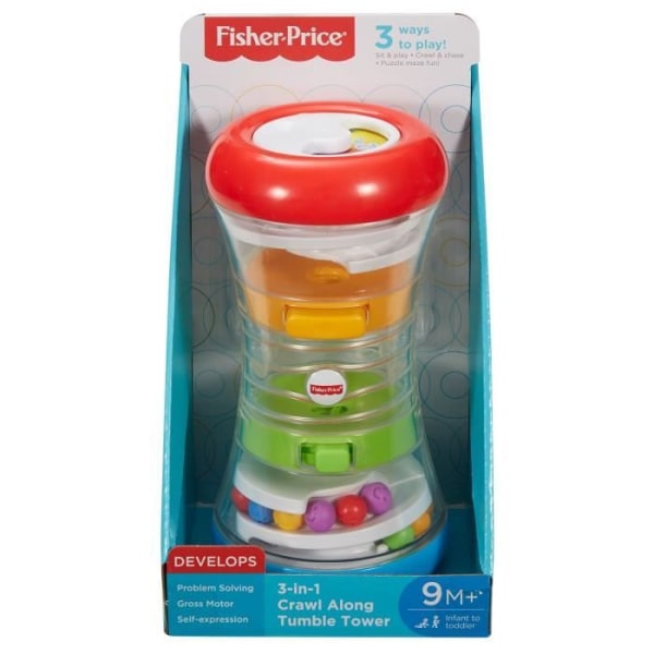 Fisher-Price 3 i 1 Kravl langs Tumble Tower