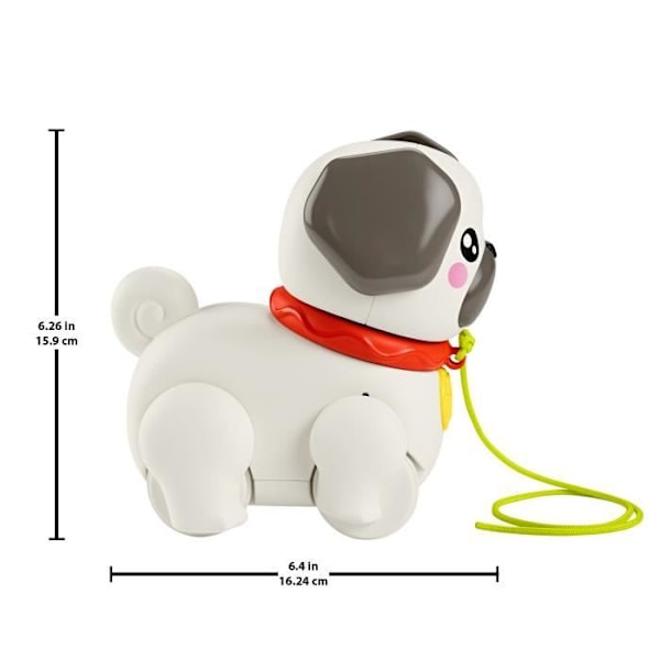 Fisher-Price-My Pug to Walk-Baby Pull Toy HTW94