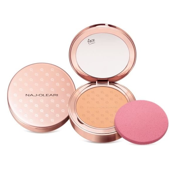 Naj-Oleari Silk Feel Wet & Dry Powder Foundation - Persikkaväri - Kompakti kotelo - 9,5 g