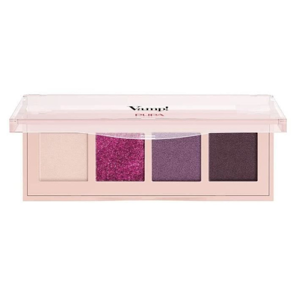 PUPA VAMP! 4 ØJENSKYGEPALET 004 VIBRANT BLOMME