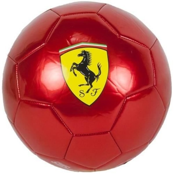 Ferrari Fotboll Metallic Röd 450 gram Storlek 5