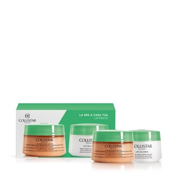 Kroppsskrubb + Kroppskräm - Collistar - Anti-aging - Exfoliering - Uppstramande - Återfuktande