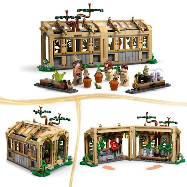 LEGO Harry Potter 76445 Tylypahko: Kasvitunnit - Tyttölelu 8-vuotiaille