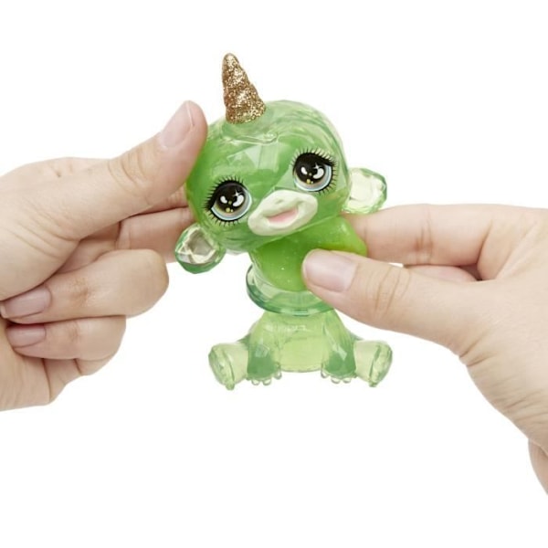 Rainbow High Fashion Doll with Slime Kit og Pet - Jade (Grøn) - 28cm Glitter Doll with Slime Kit Grön