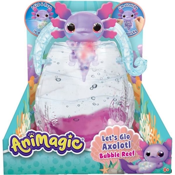 Interaktiv plys - GOLIATH - Animagisk Axolotl Aquarium
