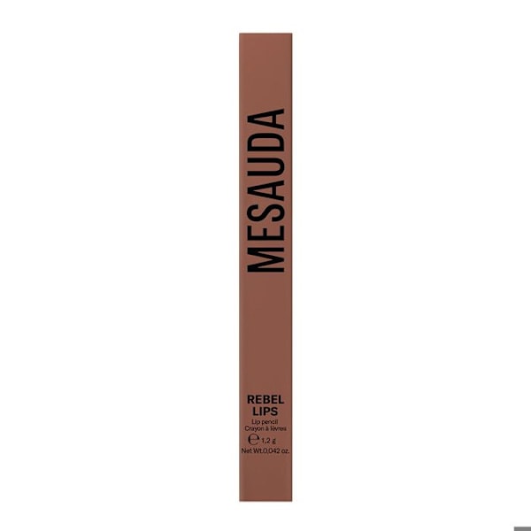 Mesauda Beauty Rebel Lips Hasselnød 1,2gr - vandtæt læbeblyant
