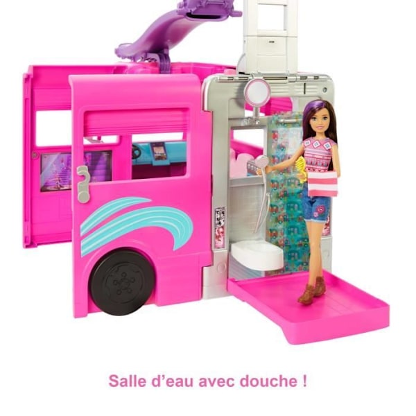 Barbie®-76cm Transformerbar Campervan HCD46 Rosa