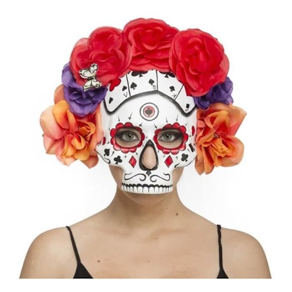 Dia de los Muertos mask med kort