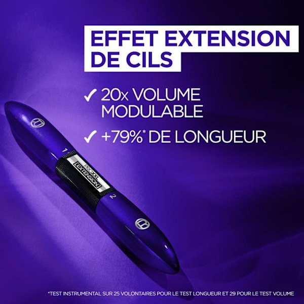 L'Oréal Paris Pro XXL Extension Mascara Sort Svart