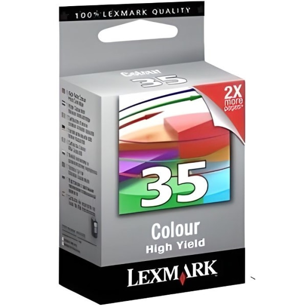 Lexmark 35 färger bläckpatron