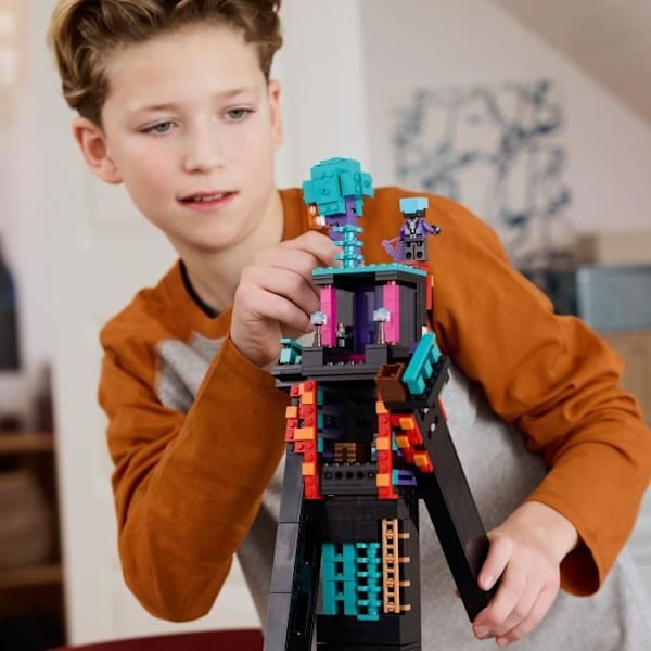 LEGO Minecraft 21279 Enderman Torn - Byggsattslek för pojkar från 9 år Flerfärgad
