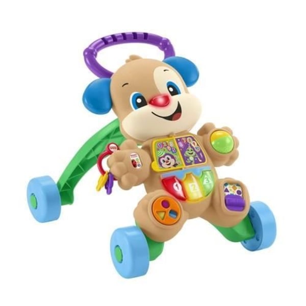 Skubbeleg - Fisher-Price - Cagnolino Primi Passi - Multifarvet - 4 hjul - Lyd og lys Flerfärgad