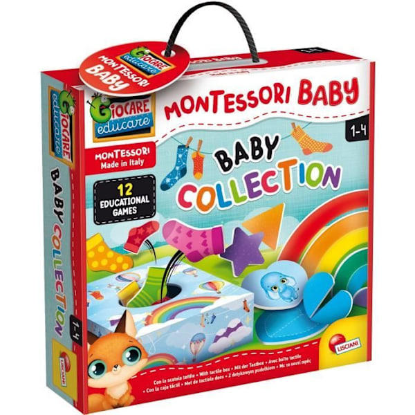 Baby Collection - oppimispelit - Montessori-menetelmään perustuva - LISCIANI Flerfärgad
