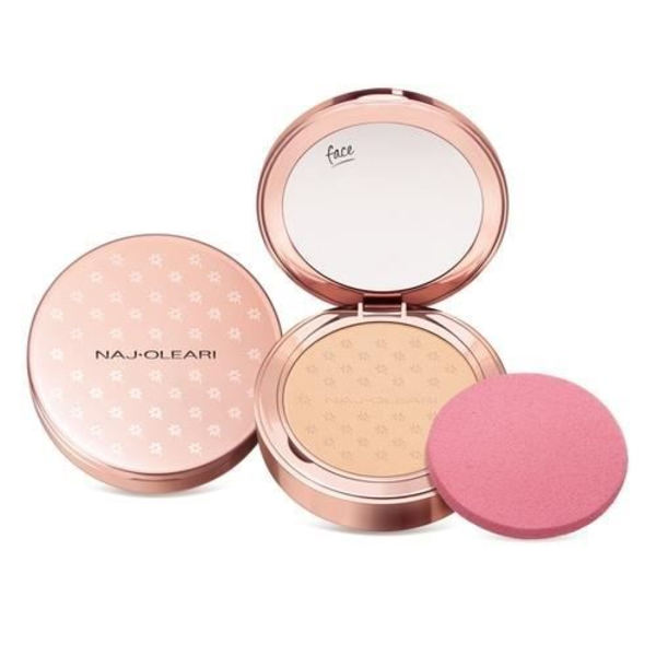 NAJ-OLEARI SILK FØLES VÅD OG TØR FOUNDATION POWDER 01 IVORY 8011003
