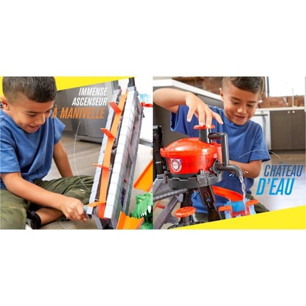 Hot Wheels Circuit - Ultimate Car Wash - Color Shifters Fordon ingår - Pojke - 4 år och uppåt -