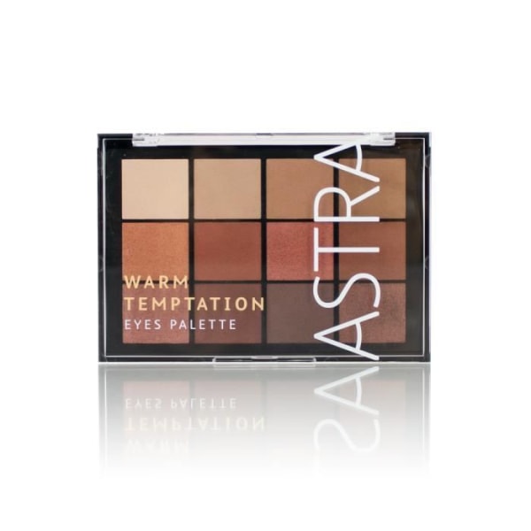 Astra Make-Up The Temptation Eyeshadow Palette 0002 - Warm Temptation, Powder Palette 15g Eyes