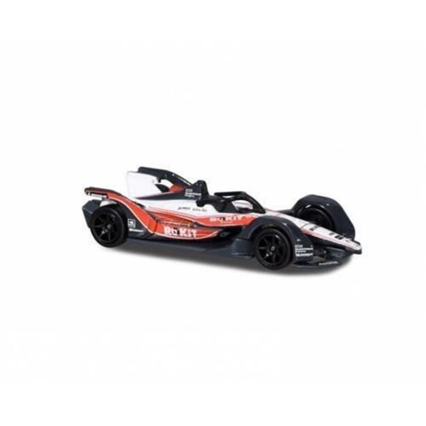 MAJORETTE Formula-E Box 5 Metal Vehicles 1/64:e - Glow in the dark - Display box - Flerfärgad Flerfärgad