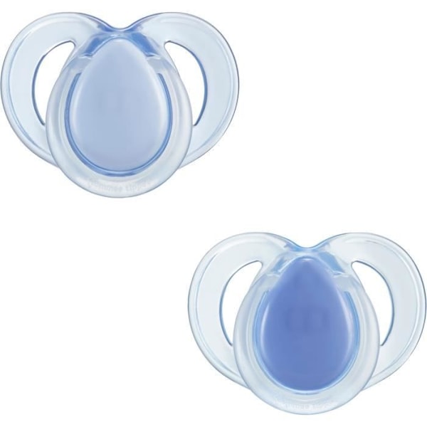 Yötutti - TOMMEE TIPPEE - 18-36 kk - 2 fosforoivan tutin setti uudelleenkäytettävällä sterilointikapselilla