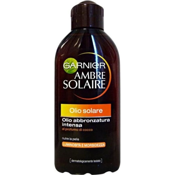 GARNIER Amber Sun Oil 200 Ml. - Solprodukter
