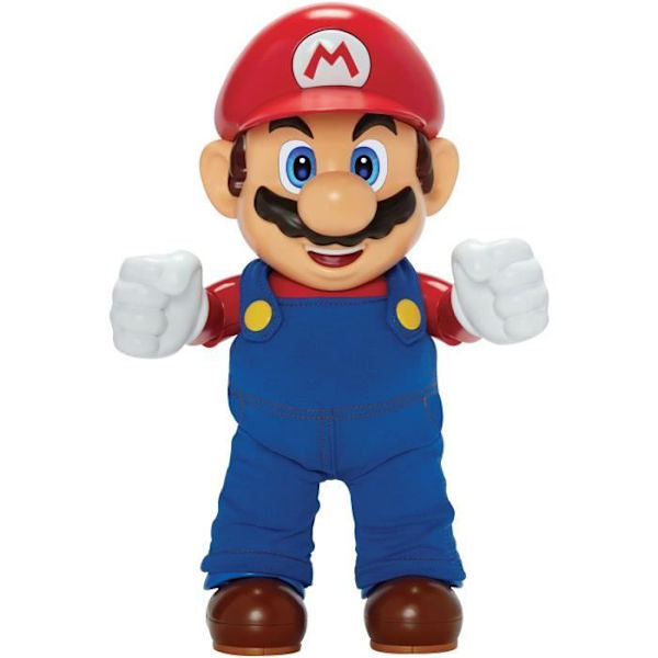 Mario elektronisk figur - JAKKS PACIFIC - 491165 - Barn - 13 artikulationspunkter - Musik FJA0192995404304