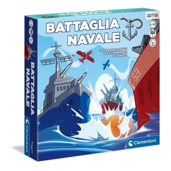 TERMINAL CLEMENTONI BRÆTSPIL BATTAGLIA NAVALE MERCHANDISING OFFICIELT