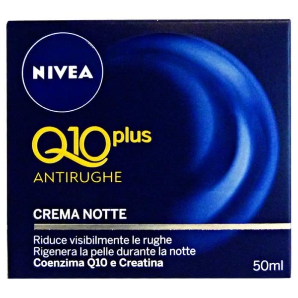 NIVEA Q10 Anti-Wrinkle Night 50 Ml.81289 - ansiktskrämer och ansiktsmasker