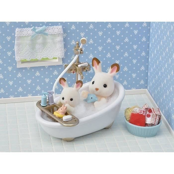 SYLVANIAN FAMILIES - 5286 - Badeværelset - Landsbyen Blå