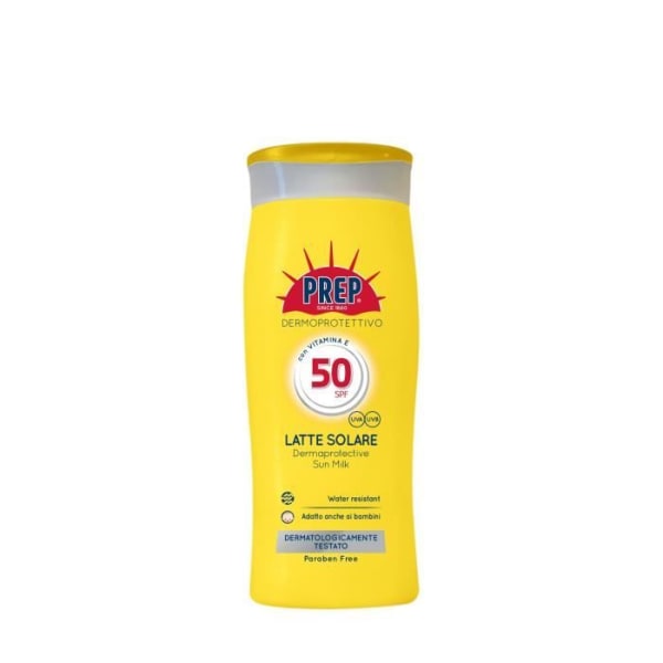 PREP Sun Milk Spf50 Cream 200 Ml Passar även Ai Children Body Creams