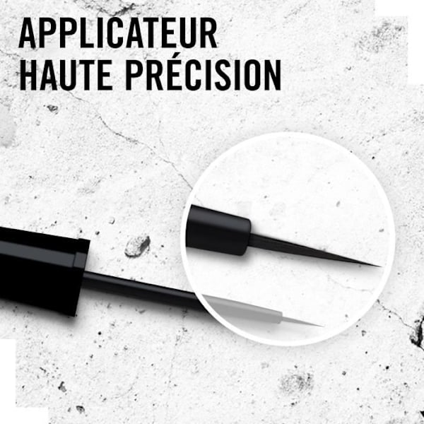 RIMMEL Glam'Eyes Liquid Eyeliner - 001 Black Glamour sort