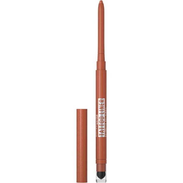 Crayon øjne - Maybelline New York - Tattoo Liner Smokey - 80 Copper Nights - Vandfast - Langvarig hold 36 timer 80 Kopparnätter