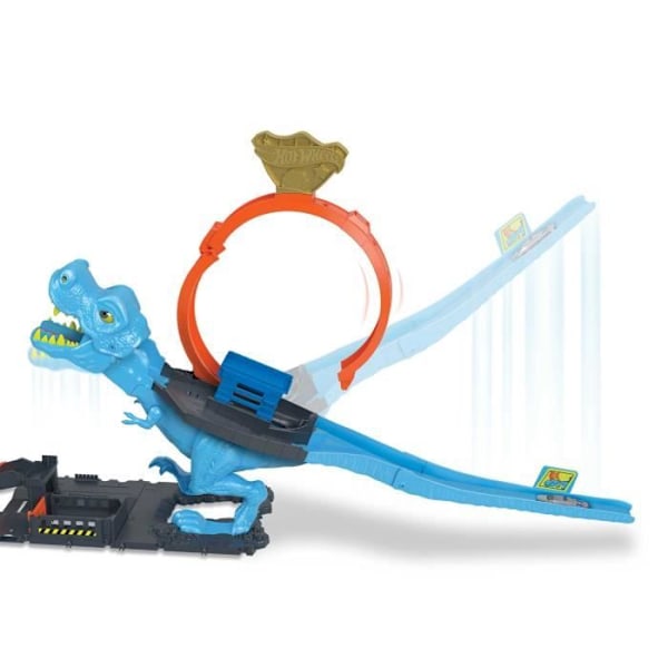 Hot Wheels - Attack of the T-Rex - Set med 1 bil liten bil - Fordon - från 4 år och uppåt Flerfärgad