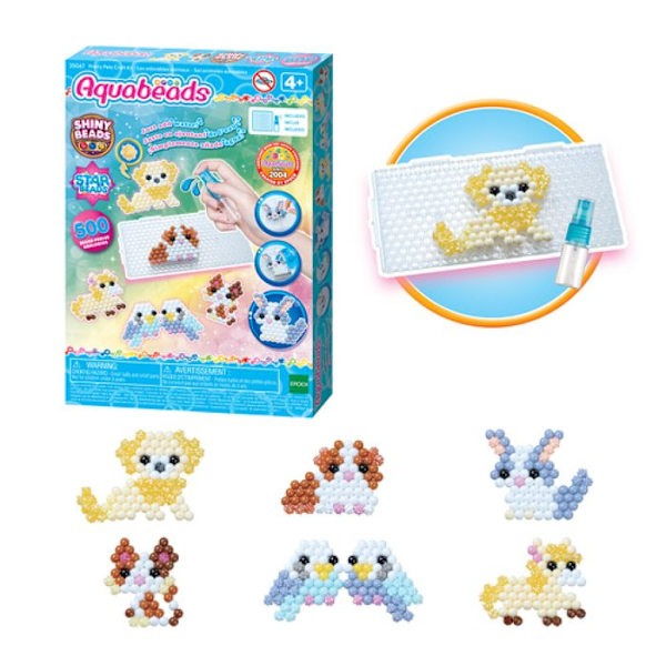 Rakennuspeli - AQUABEADS - Schattige Huisdieren Set - Monivärinen - Lapsille - Sekalaiset Flerfärgad