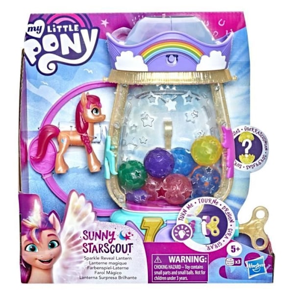 My Little Pony Sunny Starscout magisk lanterne - 25 overraskelsesstykker - En ny generation Flerfärgad
