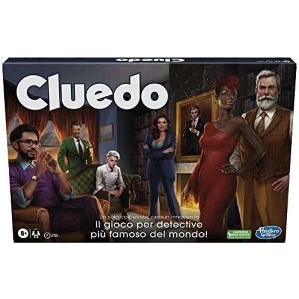 Brætspil - Clue Cluedo Classic Refresh - HASBRO GAMING - 3 spillere eller flere - 60 min - Blandet Flerfärgad