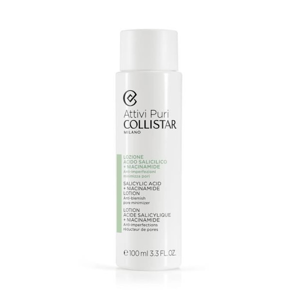 Lotion - Collistar - Salicylsyre + Niacinamid - 100 ml - Anti-urenheder