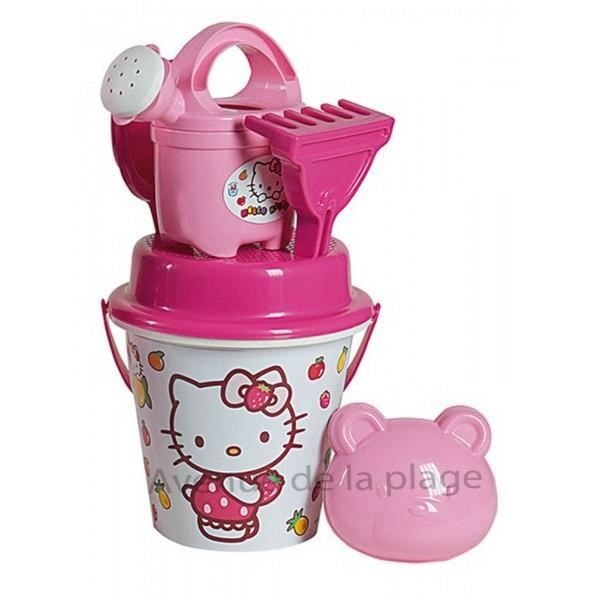 Hello Kitty -rantaämpäri ja tarvikkeet