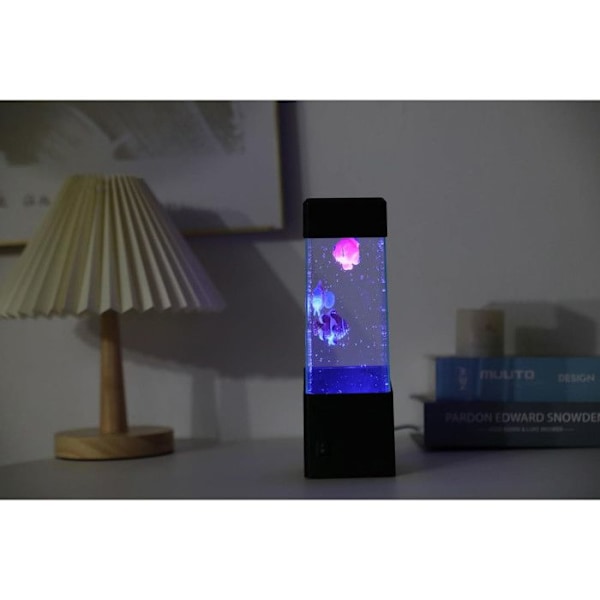 I-TOTAL® - Lampa Bubble Fish med fyrkantig fisk Blå