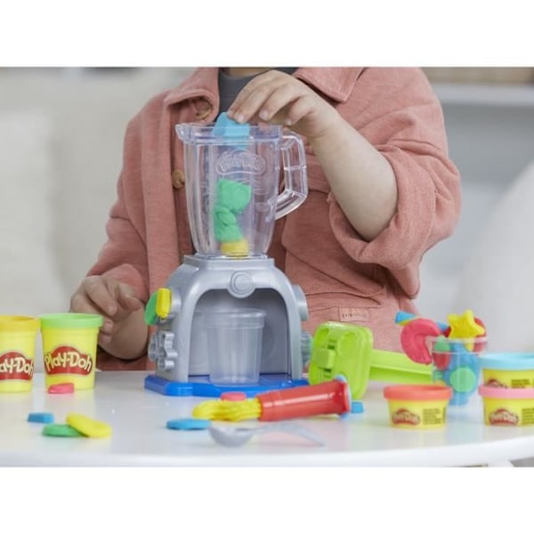Play-Doh, Smoothie Swirl, foregive køkkenlegetøj med modellervoks, kreative hobbyer for børn fra 3 år og opefter Flerfärgad