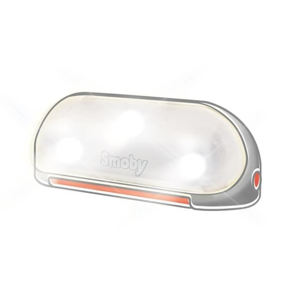 SMOBY Bærbar solcellelampe velegnet til kompatible Smoby-hjem - Håndtag Grå