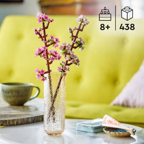 LEGO® 40725 Creator Kirsebærblomster, værelsesdekoration og kontortilbehør, blomsterbuketmodel Flerfärgad