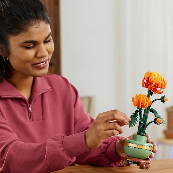 LEGO® Icons 10368 The Chrysanthemum - Rakennettava kukkakoristelusarja aikuisille mångfärgad