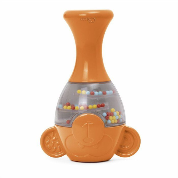 Herätysleikit - Chicco - Apina Marakatit - Kierrätetty muovi - 3 kuukautta - Unisex brun/grön