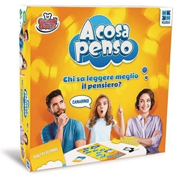 Spørgsmål og svar spil - GRANDI GIOCHI - A COSA PENSO - For børn fra 7 år og derover Flerfärgad