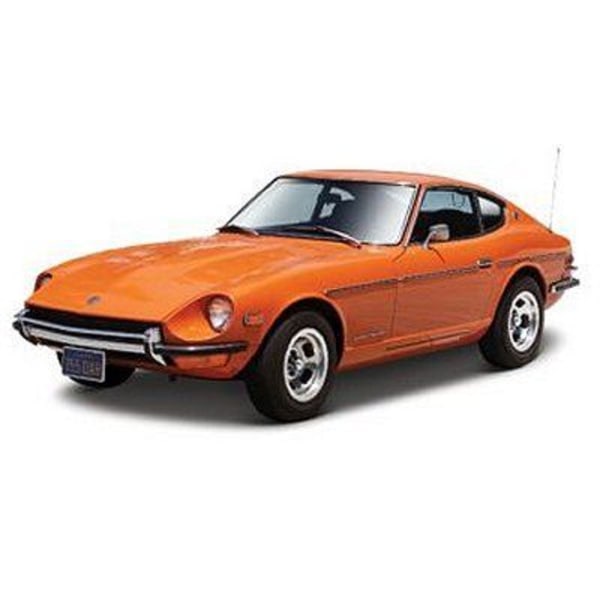 Skalmodell - Datsun 240Z 1970 - Skala 1/18 - MAISTO - Orange